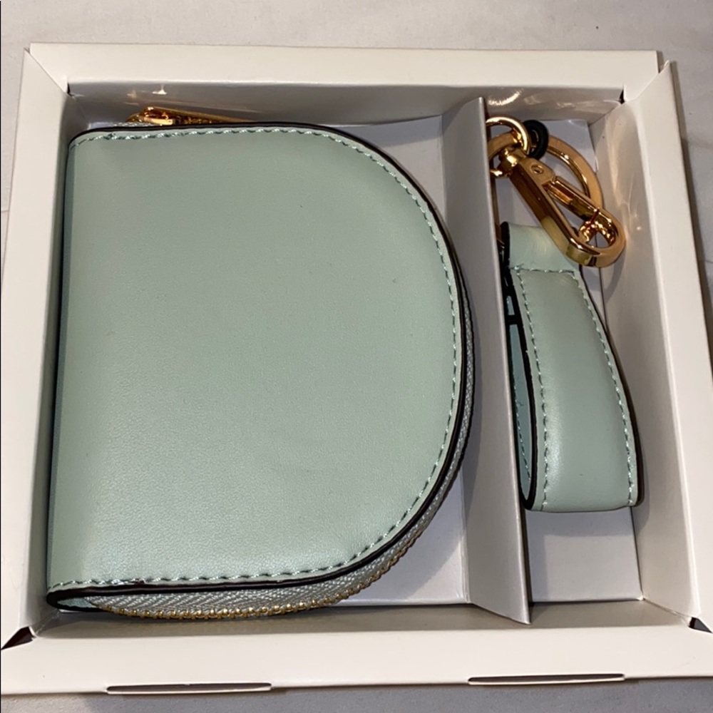 NWT mint coin purse wallet and keychain
